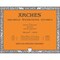 Arches Watercolor Block 11x14-inch Natural White 100% Cotton Paper - 20 Sheets of Arches Watercolor Paper Rough 140 lb - Arches Art Paper for Watercolor Gouache Ink Acrylic and More